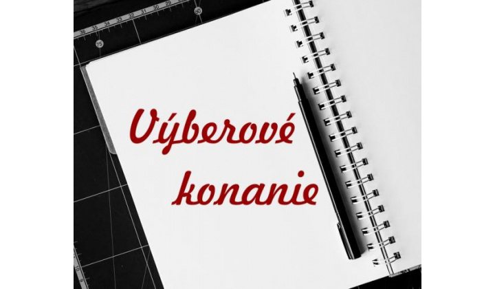 Oznam o výberovom konaní - Odborný manažér Komunitného centra